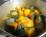 *かぼちゃのカラメルソース煮*作り方4写真