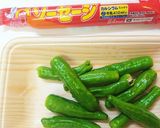 ☆シシトウと魚肉ソーセージのピリ辛ポン酢作り方1写真