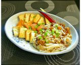 厚揚げのたっぷりキノコソース♪作り方6写真