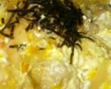 エビと豚の卵とじ!!仲良し丼ぶり作り方4写真
