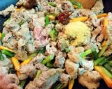 食欲↑【豚肉とにんにくの芽のピリ辛炒め】作り方8写真