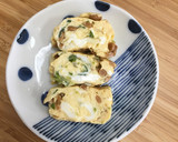 離乳食1歳1ヶ月♡お味噌汁でだし巻き卵風作り方2写真
