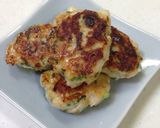超簡単！混ぜて焼くだけ鶏つくね！作り方3写真