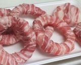 目玉焼きIN☆玉葱の豚バラ巻き作り方2写真