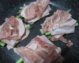 豚肉とベーコンのはさみ焼き作り方5写真