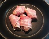 鶏肉ベーコンの白ワイン蒸し作り方3写真
