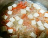 犬ご飯　フードのけんちん汁かけ作り方4写真
