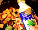 無花果とすだちの温サラダ作り方4写真