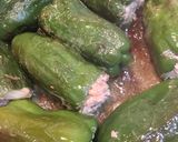 ジューシーな丸ごとピーマンの肉詰め作り方6写真
