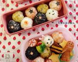 幼稚園年少 ころころおにぎり弁当作り方2写真