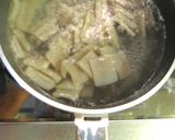 蒟蒻と竹輪のウスターソースチリチリ炒め作り方1写真
