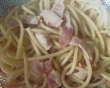 クリームシチューをクリームパスタに変身！作り方3写真