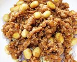 本格的に！寄せてます！タコライス＋大豆作り方5写真