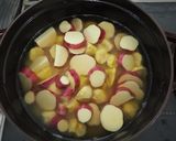 staub de 芋栗ご飯作り方6写真