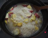 staub de 芋栗ご飯作り方8写真