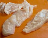 揚げ焼きで簡単♪鶏胸肉の磯辺揚げ作り方1写真