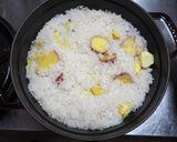 staub de 芋栗ご飯作り方9写真