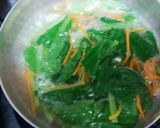 簡単！小松菜と豆腐の中華スープ♪作り方2写真