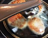 おろしポン酢で食べる蓮根入り鶏ハンバーグ作り方11写真