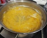 ボイルいかとアスパラのぺペロンチーノ♪作り方5写真