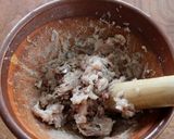 魚を食べよう♪アジのれんこんはさみ蒸し作り方2写真