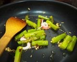 ボイルいかとアスパラのぺペロンチーノ♪作り方7写真