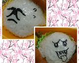 テレサおにぎり♪キャラ弁★覚書作り方4写真