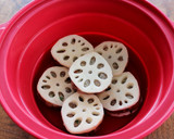 魚を食べよう♪アジのれんこんはさみ蒸し作り方5写真