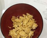 キヌア入りそぼろの三色丼作り方6写真