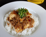 レンジで簡単＆おいしい！和風マーボー丼！作り方6写真