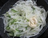 マヨ＆焼肉たれの具沢山オムレツ作り方4写真