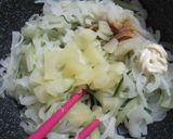 マヨ＆焼肉たれの具沢山オムレツ作り方5写真