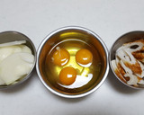 簡単☆節約　ちくわの卵とじ作り方1写真