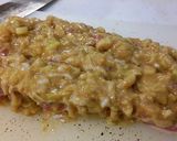 豚ばらブロックのねぎ味噌グリル。作り方3写真