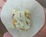 コロッケリメイクとろ～チーズポテト餃子♪作り方3写真