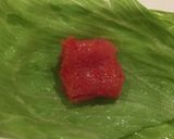 博多風♬ 牛肉の 明太レタス巻き作り方1写真