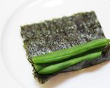 お弁当のすきまに✤いんげんの海苔巻き作り方4写真