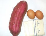 さつま芋パンケーキ♪簡単スイートポテト風作り方1写真