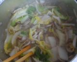 野菜摂取！もやしと白菜ごぼうの味噌中華煮作り方4写真