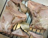 天然ブリの岩塩かま焼き作り方2写真