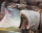 天然ブリの岩塩かま焼き作り方3写真