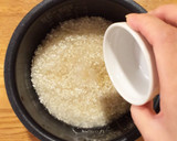炊飯器で簡単！おこわ風とうもろこし御飯作り方4写真