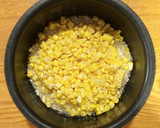 炊飯器で簡単！おこわ風とうもろこし御飯作り方7写真