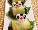 お勧め☆鯖缶(ツナ)の茄子ロール作り方10写真