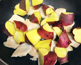 簡単♬鶏胸肉とさつまいもの中華煮☆作り方6写真