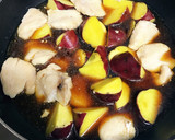 簡単♬鶏胸肉とさつまいもの中華煮☆作り方7写真
