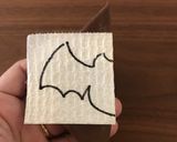 ハロウィンに！簡単コウモリデコパン！作り方1写真