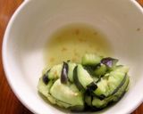 茄子＆網海老（じゃこ）炒飯作り方2写真