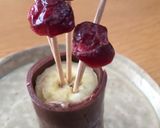 チョコバナナ鉢（デコレーションに）作り方4写真