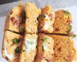 レンジで簡単☆ピザ風蒸しパン作り方10写真